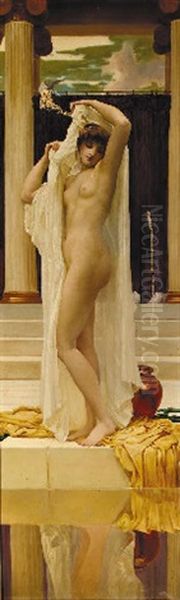 The Bath Of Psyche Oil Painting by Lord Frederic Leighton