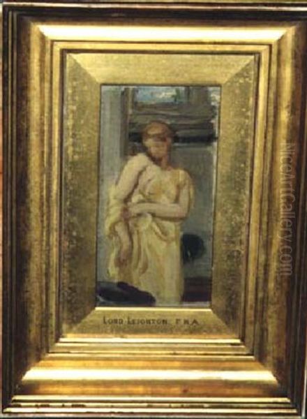 Iostephane Oil Painting by Lord Frederic Leighton