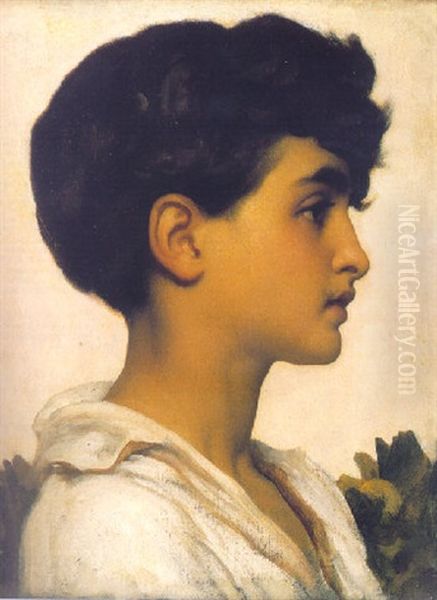 Paolo Oil Painting by Lord Frederic Leighton