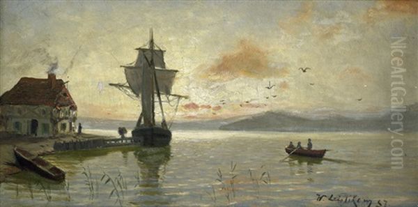 Abend An Der Nordsee by Walter Leistikow