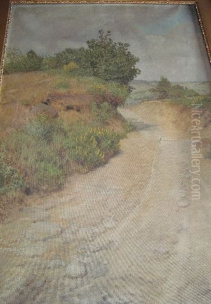 Chemin De Campagne Oil Painting by Thomas Leitner