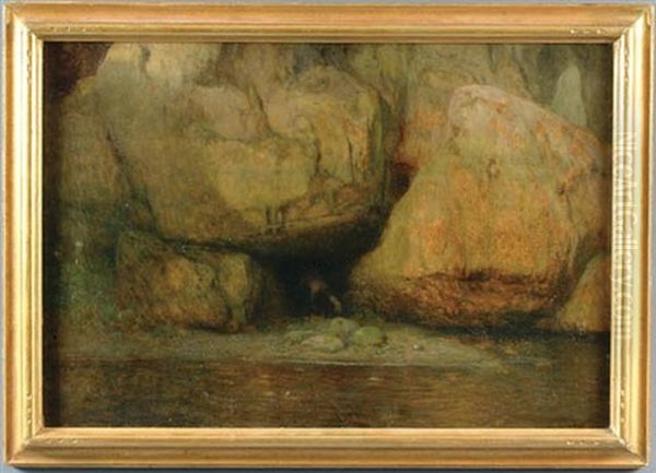 Cave Hideaway Oil Painting by Thomas Leitner