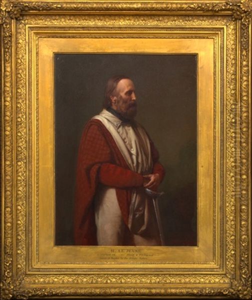 Garibaldi Oil Painting by Henry Lejeune