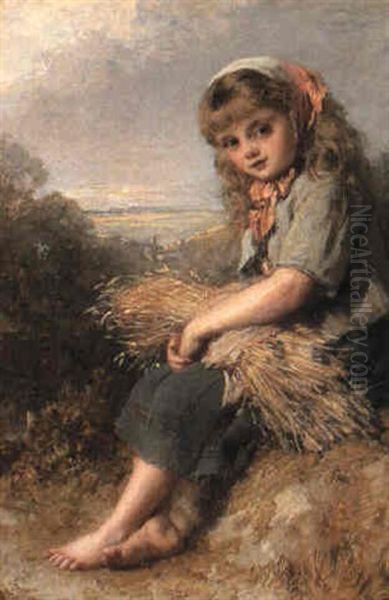 A Rest By The Wayside Oil Painting by Henry Lejeune