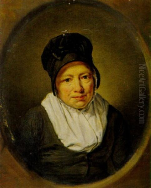 Portrat Einer Frau Oil Painting by Adriaen de Lelie