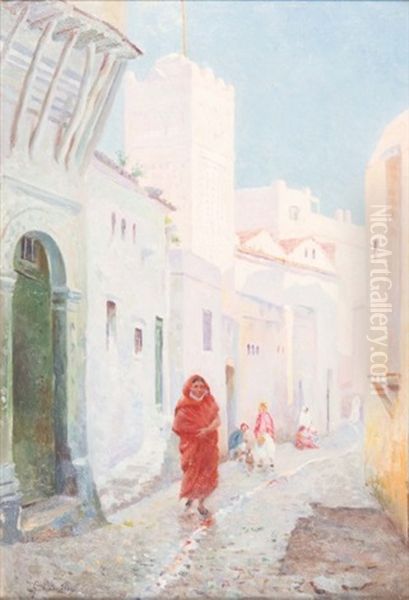 Ruelle Oil Painting by Gustave Lemaitre