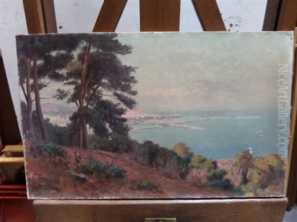 Vue D'alger Oil Painting by Gustave Lemaitre