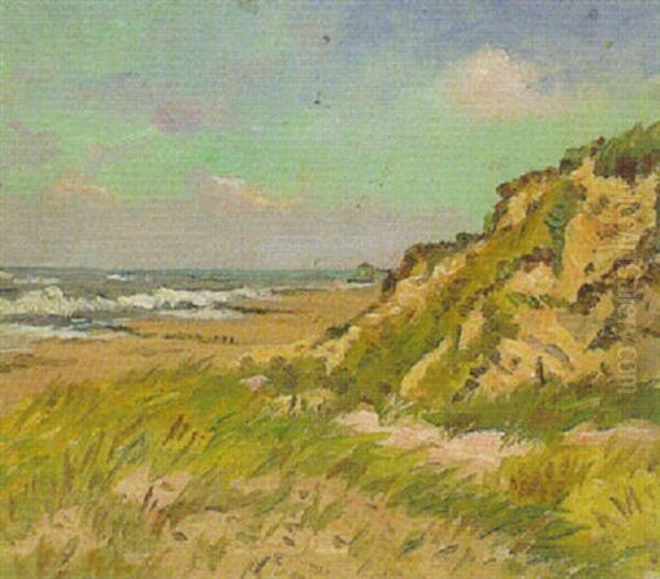 Strandszenen Und Moorlandschaften Oil Painting by Georg Lemm