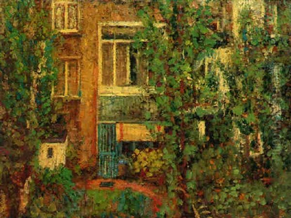 Le Jardin Oil Painting by Georges Lemmen