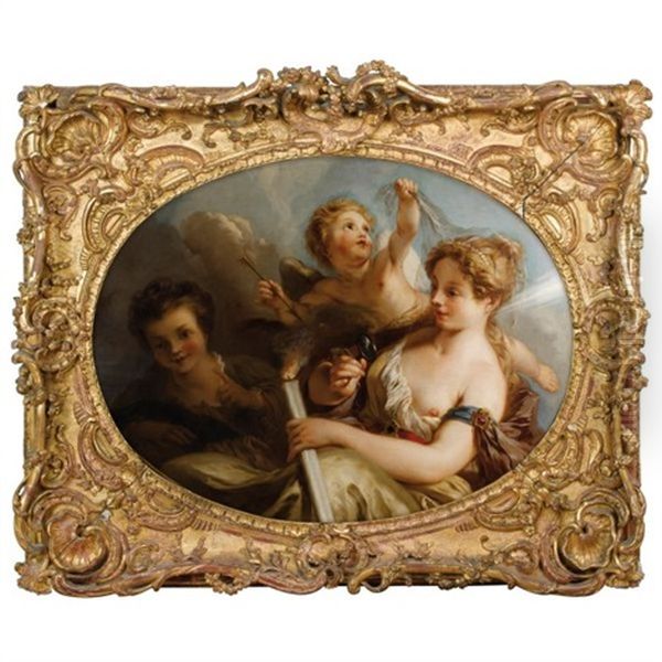 Allegorie De L'amour Oil Painting by Francois Lemoyne