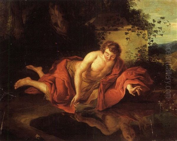 Narcisse by Francois Lemoyne