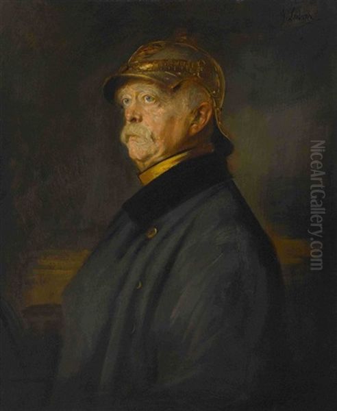 Otto Furst Von Bismarck by Franz Seraph von Lenbach