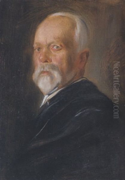 Adolf Thiem Oil Painting by Franz Seraph von Lenbach