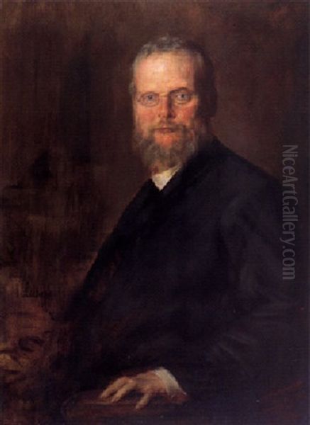 Ludwig Kronprinz Von Bayern Oil Painting by Franz Seraph von Lenbach