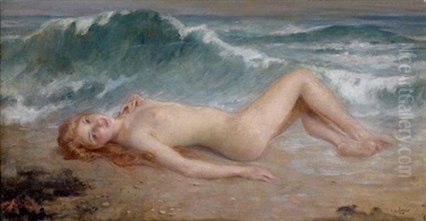 Baigneuse by Charles Amable Lenoir