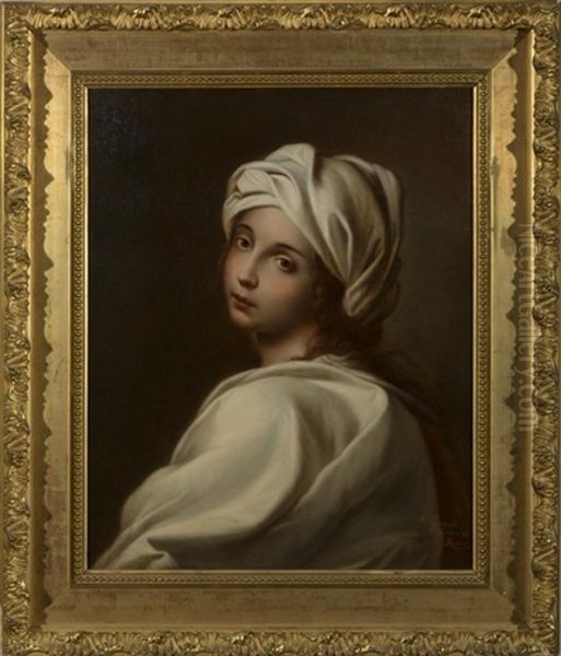 Portrait Of Beatrice Cenci, After Guido Reni by Achille Leonardi