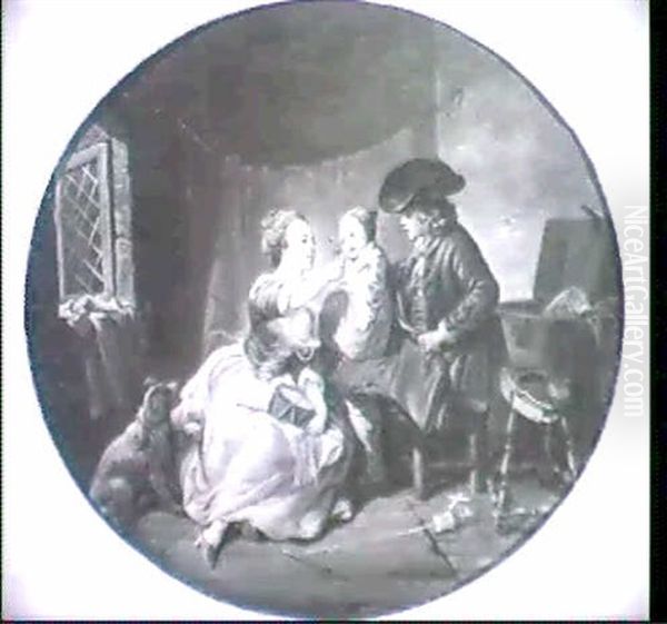 Les Joies De La Famille by Nicolas Bernard Lepicie