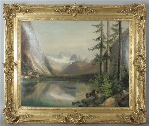 Seelandschaft Oil Painting by Ferdinand Lepie