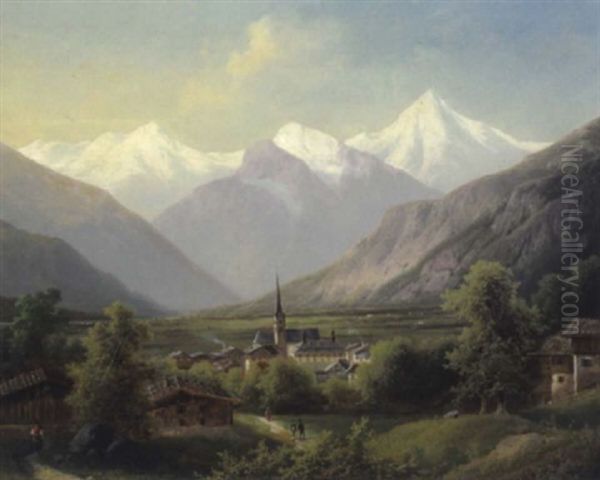 Fugen Im Zillertal by Ferdinand Lepie