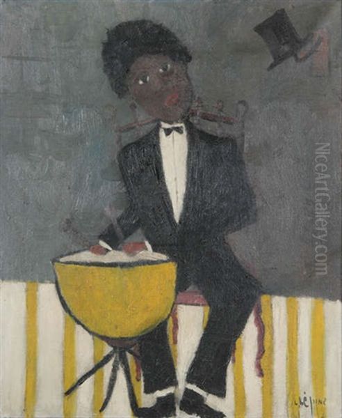 Dans Le Style De Timbalier Jazz Oil Painting by Joseph Louis Lepine