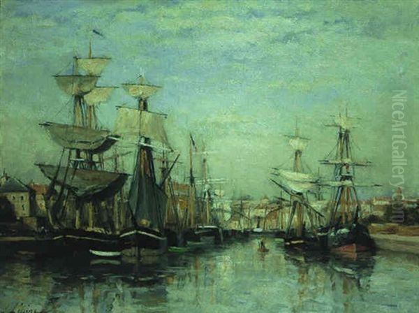 Le Bassin Saint Pierre Oil Painting by Stanislas Lepine