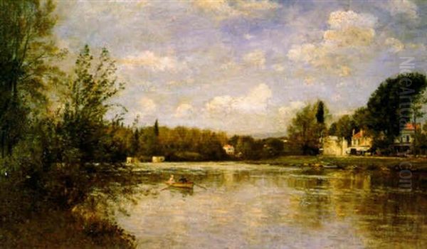 La Marne A La Varenne by Stanislas Lepine