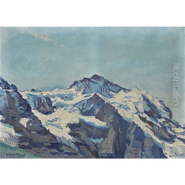 Die Jungfrau Oil Painting by Charles L'Eplattenier