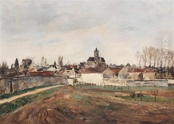 La Campagne Oil Painting by Marcel Francois Leprin