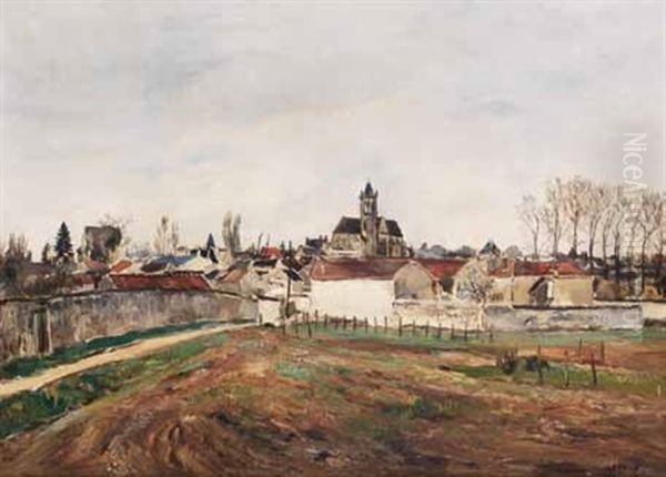 La Campagne Oil Painting by Marcel Francois Leprin