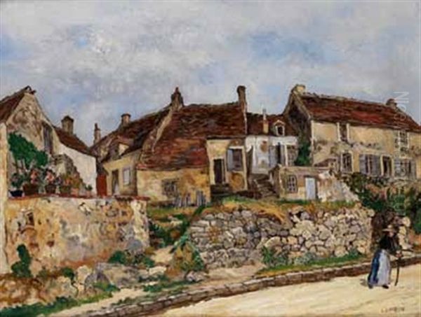 Village, Femme Provencale Oil Painting by Marcel Francois Leprin