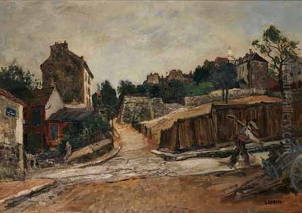 Montmartre, Le Lapin Agile Oil Painting by Marcel Francois Leprin