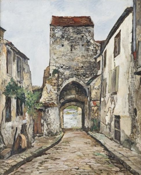 La Vieille Tour Oil Painting by Marcel Francois Leprin