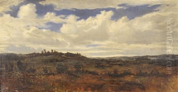 La Lande Oil Painting by Marie Guillaume Charles Leroux