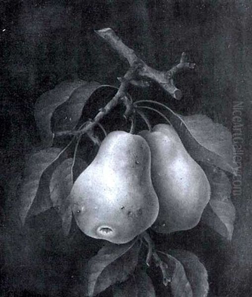 Pears Oil Painting by Charles Leroy