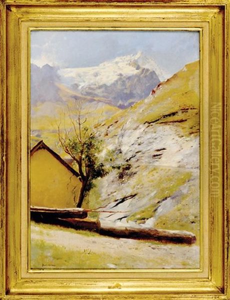 Paysage Du Dauphine Oil Painting by Paul Alexandre Alfred Leroy