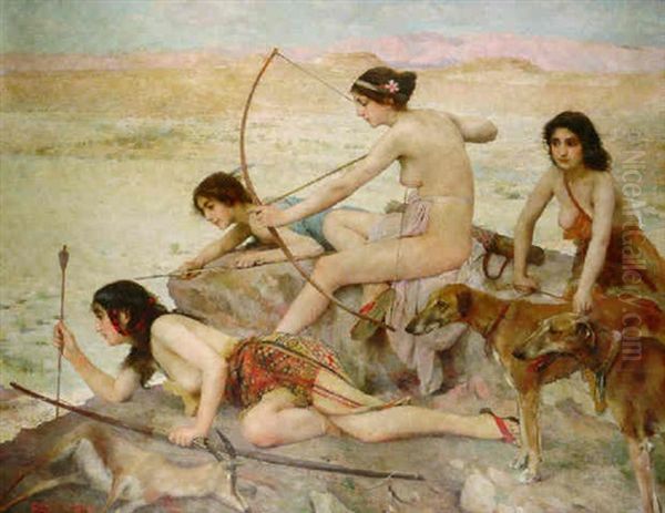 Les Filles D'atlas Oil Painting by Paul Alexandre Alfred Leroy