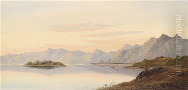 Schottische Landschaft Oil Painting by Charles Leslie