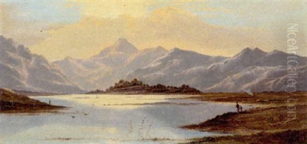 Helvellyn, Near Ullswater by Charles Leslie