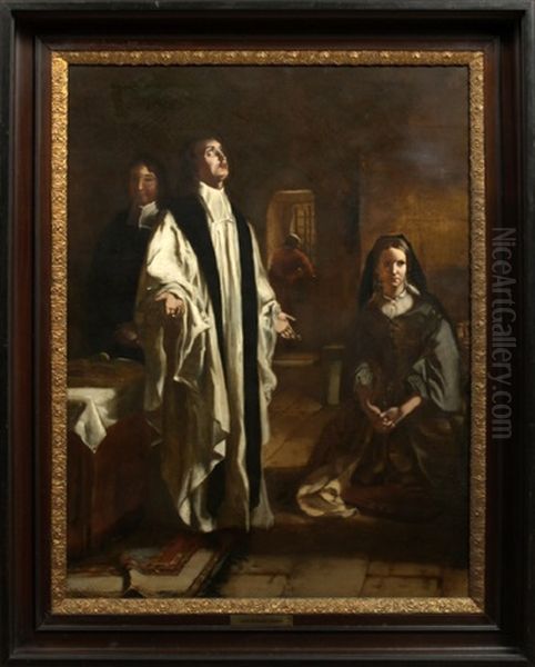 St. Edmund Campion Oil Painting by Charles Robert Leslie