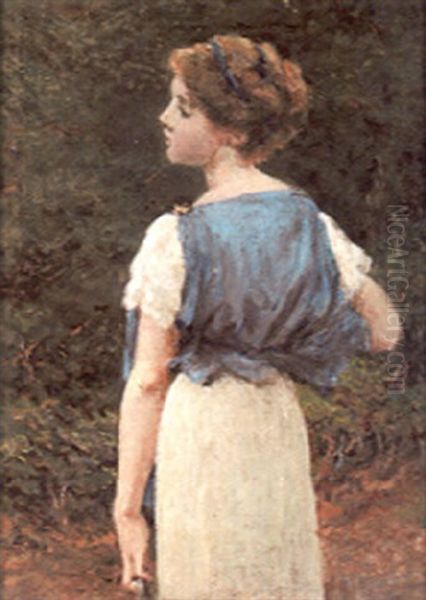 Glycera Oil Painting by George Dunlop Leslie