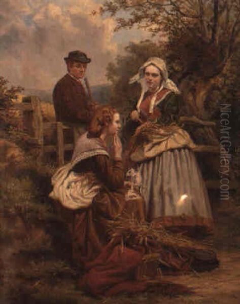 The Gleaners by George Dunlop Leslie