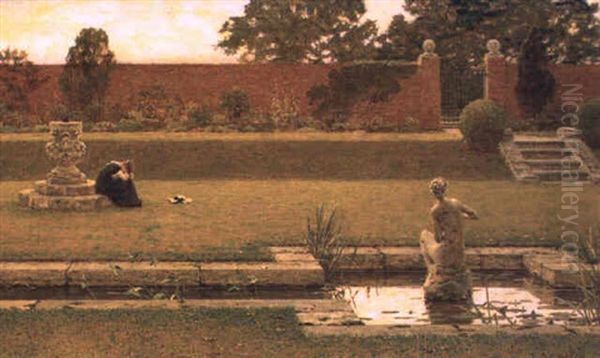 Sogno D'estate Oil Painting by George Dunlop Leslie