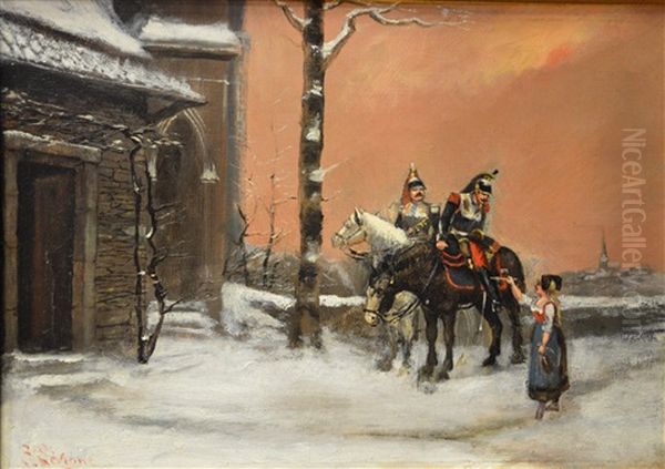 La Servante Oil Painting by Theodore Levigne