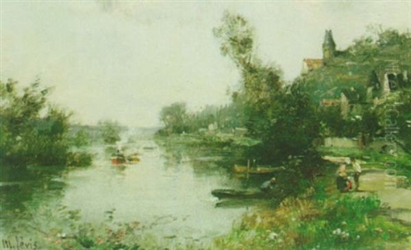 On The Garonne Oil Painting by Maurice Levis