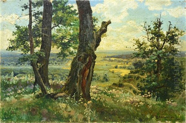 Landscape Oil Painting by Isaak Levitan