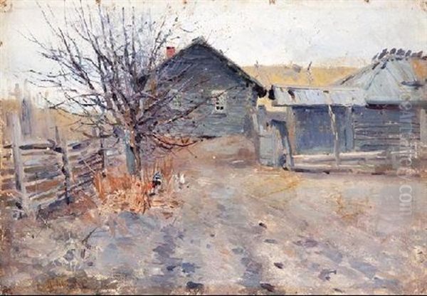 Granja Oil Painting by Isaak Levitan