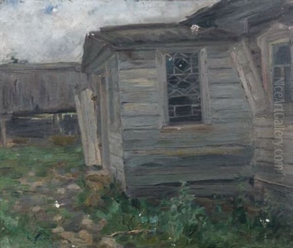 Une Serre Oil Painting by Isaak Levitan