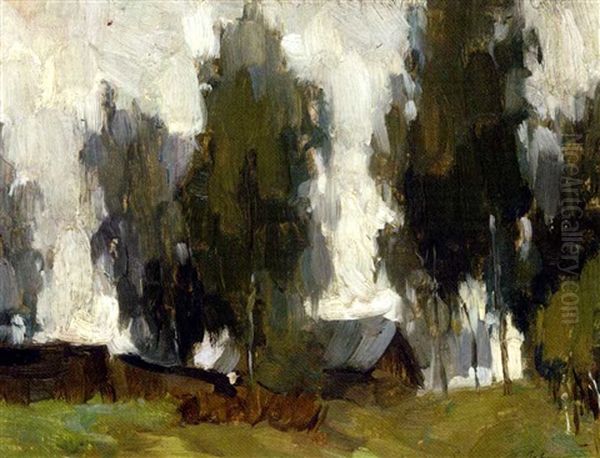 Landscape Oil Painting by Isaak Levitan