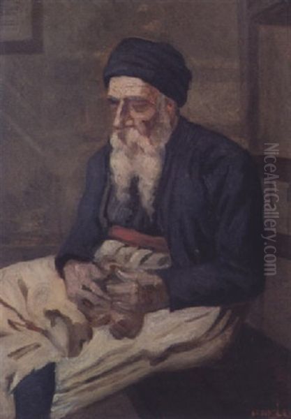 Le Rabbin by Alphonse Jacques (Said) Levy