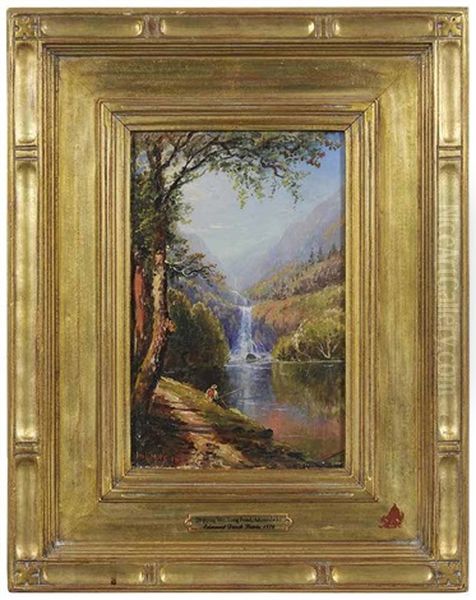 Dripping Wet, Long Pond, Adirondacks Oil Painting by Edmund Darch Lewis